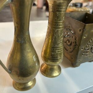 Elegant Brass Home Accent Set bundle deal